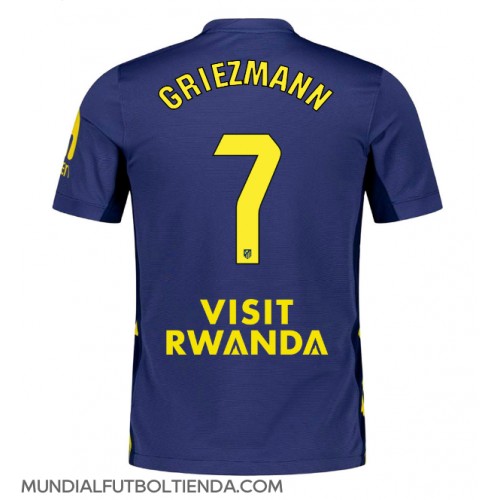 Camiseta Atletico Madrid Antoine Griezmann #7 Segunda Equipación Replica 2025-26 mangas cortas